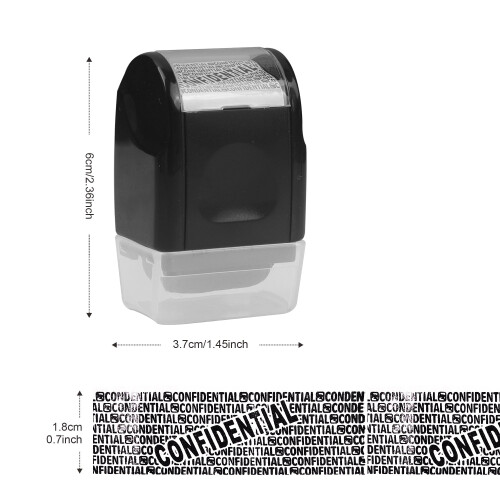 Privacy ID Address Blocker Stamp, Identity Theft Protection Roll Stamp, Privacy Security Theft Roller Stamp Personal Data Security Data Defender 1
