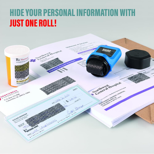 Trodat ID Protector Ink Roller ? Identity Theft Protection Roller Stamp 1