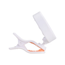 Clip-On chromatisches Stimmgerät, weiß, 9 x 4 x 4,5 cm