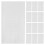 1000Pcs Bopp Blind Tactile Triangle Warning Labels for DIY Safety Use 1