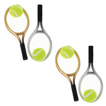 2Ensemble Raquettes Miniatures Tennis Jouets Enfants Plastique Coloré