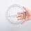 360 Full Circle Protractor, 20cm Plastic Math Measuring Tools Round Protractors Ruler Full Midround Angle Protractor 3