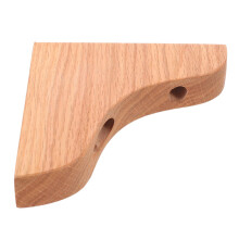 2Bracketsdepootesboismurauxchocolattrianglesupportsétagèresflottantes