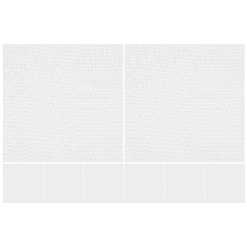 8Pcs Silicone Dehydrator Mats White Heat Resistant Food Drying Liners