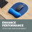 Fellowes Fellowes Everyday Mousepad with Wrist Support - Ergonomic Mousepad for Computer Laptop - Blue 5