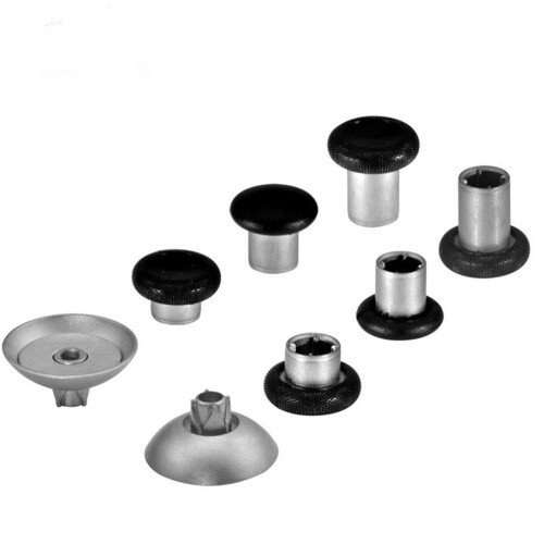 Metal Buttons Mod Kit Thumb Sticks Joystick For Xbox one Elite PS4 Controller 2