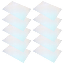 10Sheets Colorful Iridescent Pet Vinyl Film for Window Decoration