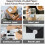 Phomemo 3 Rolls M110 Label, 1.97"x3.15" (50x80mm), 300 Labels, White Rectangular Thermal Labels for Phomemo Printers 4