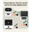 Phomemo 3 Rolls M110 Label, 1.57?x1.18? (40x30mm), 690 Labels, White, Rectangular, Thermal Label 3