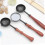 D Lacquer Seal Non Stick Spoon Sealing Wax Spoon Stamp Seal Heating Lacquer Wax Tool 6