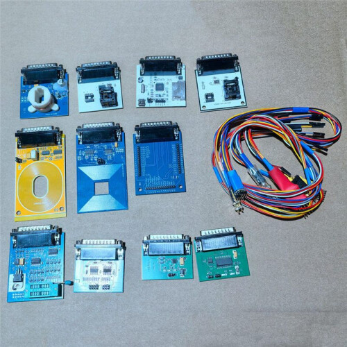 Auto Repair Tool Full Set Iprog+  12 Adapter V85 Iprog 777 Car Key Programmer Tool Supports IMMO+ Until 2020 1
