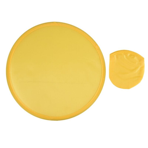 5X Foldable Round Fan-Yellow 1
