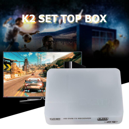 (US) K2 TV Box Receiver MPEG4 H.264/H.265 DVB-T2 Digital Terrestrial Receiver 1