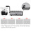 RAYSON Comb Binding Machine, Binds 200 Sheets, 21-Hole, with Plastic Comb Set for Daily Binding, SD-1201 3