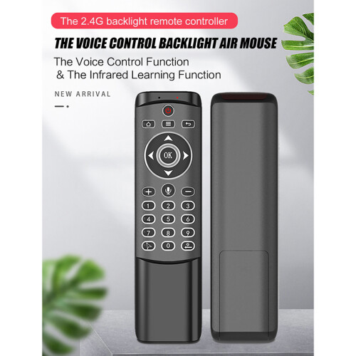 Mini 2.4G Backlit Keyboard Wireless Air Mouse Remote for Android TV BOX 1