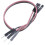 3X Pulse Sensor Heart Rate Sensor Heart Beat PulseSensor for  Raspberry Pi,Black&Red 5