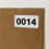 1-1000 Consecutive Number Inventory Labels Stickers Sheets - 4 x 2 cm 2