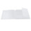 HERMA Elastic Folder Translucent in White A3, Sturdy Plastic, with 3 Inner Flaps, 1 Span Folder 2