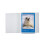 HERMA Elastic Folder Translucent in White A3, Sturdy Plastic, with 3 Inner Flaps, 1 Span Folder 3