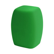 Studio Microphones Cover Featuring Square Cut High-Green