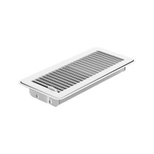Strong Floor Vent Cover Grille Metal Air Ventilation-White