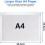 Plastic Wallets Folders - 38 Pcs A4 Clear Plastic Popper Wallet Document Folder with Button Closure - AVARTEK 2