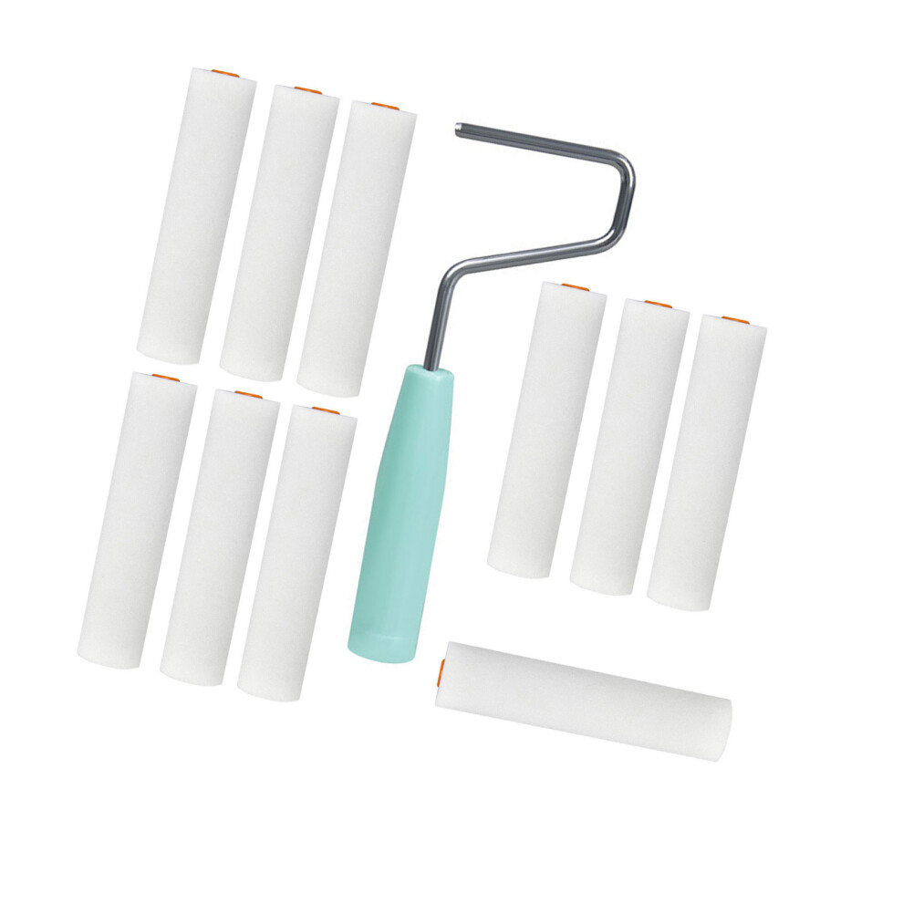 Sponge Roller Brush Pack 10 Brushes Ergonomic Thumb-6 Inches 7627001426016