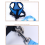 (Orange, M) Waterproof Soft Mesh Dog Harness Fabric Pet Adjustable Leash with Clip 2