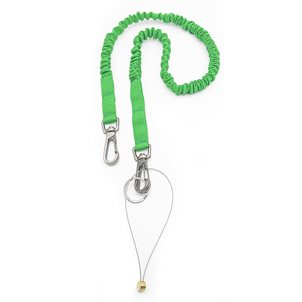 Thicken Tool Lanyard Rope Working Antifalling Safety Rope-Green 7627001427808