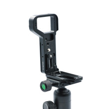(With Hot Shoe) Quick Release Plate L Bracket Extension Scalable for Sony A7RIV ILCE-7RM4 A7R4