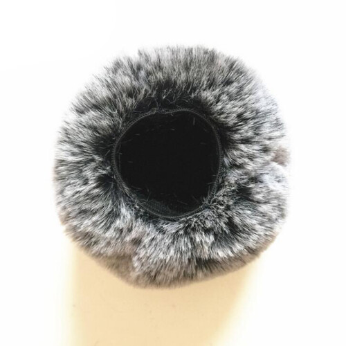 Furry Muff Wind Cover & Foam Microphone Screen for Blue Yeti/Pro 1