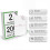 [200 Labels] Self Adhesive White Sticky Printer Labels for A4 Printer 2 per Sheet | A5 Sticky 2 per A4 Sheet Address Labels | Laser Printer Labels 2 5