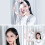 (white) Mobile Phone Live Video Fill Light LED Ring-Shaped Lamp With Bracket Foldable 9