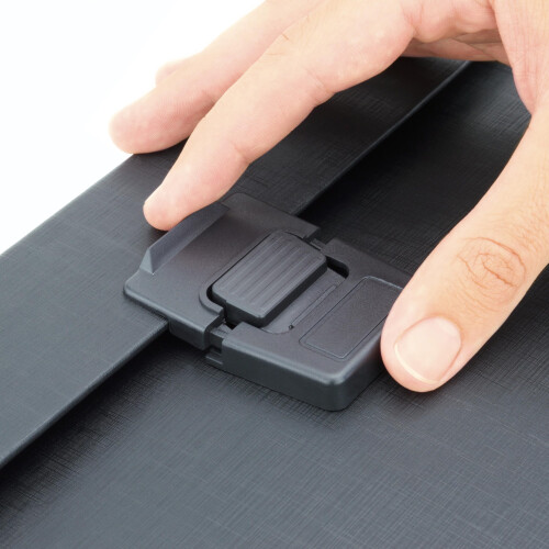 Rapesco 1555 19-Part Expanding Box File Document Organiser, A4+, Black 2