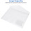 Plastic Wallets Folders - 25 Pcs A4 Clear Plastic Popper Wallet Document Folder with Button Closure - AVARTEK 5