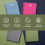 NU: Notebooks - Spectrum Autumnal Range - Mindfulness Journal - A5 Notepad - Mulberry - 200 Pages 4