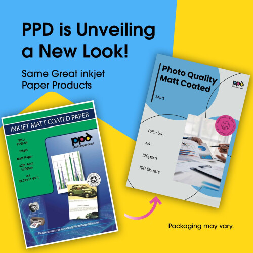 PPD A4 Inkjet 120 G Matt Coated -100 Sheet 1