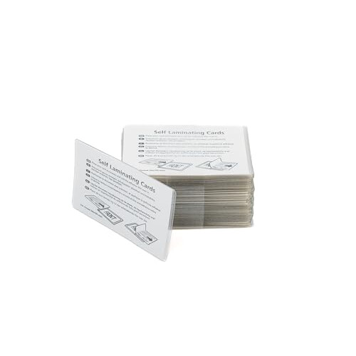 Pelltech 66 x 100mm Self Laminating Card (Pack of 100) 1