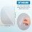 80PCS Plastic Transparent Soft Scraper Cake Cream Scraping Plate Baking Round  Cutter Elastic Baking Scraper 6