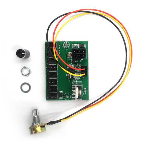 8-Position High-Power Fan-Regulated Speed Controller Potentiometer Extension Cord 1