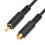 (1.8m) PVC Jacket Gold-Plated Plug Double Shielding Cable 4