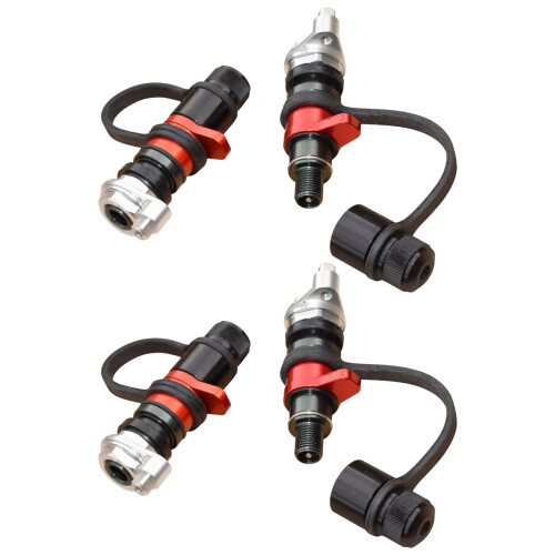 Valves de dégonflage rapide pour pneus de route, libération