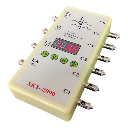 SKX-2000C Typ EKG-Simulator Simulationsinstrument für Elektrokardiogramm-Signal-Simulation EU-Stecker