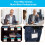SumDirect Thick Clear Plastic Horizontal Badge Holders, Name Tag Holders, Card Holders (50) 4
