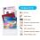 SumDirect Thick Clear Plastic Horizontal Badge Holders, Name Tag Holders, Card Holders (50) 5
