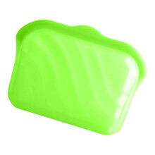 User Friendly Lunch Storage Pouches Freezer Safe-Green L