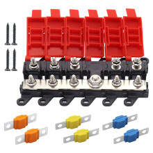 Automotive Grade Fuses Holder 400A Combined Rating Heat-Route 6
