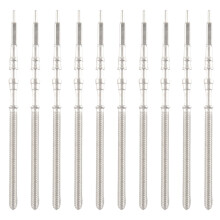 10 StüCk Uhrwerk Uhr Stahl Schaft Krone Kit Uhr der Teile NH35 NH36 NH38 NH39 Uhrwerk Uhr Schaft Ersatz Teile