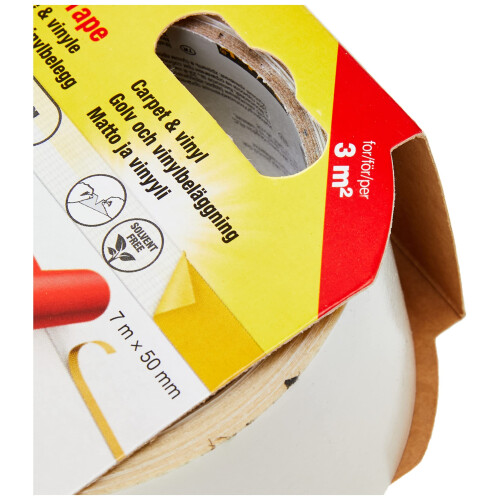 Scotch 4202750B Extra Strong Carpet Tape - White 2