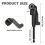 6Pcs Right Angle Drill Attachment Set with Hex Socket Adapters and 105 Angle Drill Adapters 9